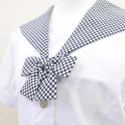 【中古】埼玉県 武蔵越生高等学校 女子制服 3点 (セーラー服・スカート) sf112027