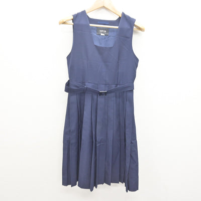 【中古】福岡県 菅生中学校 女子制服 2点 (セーラー服・ジャンパースカート) sf112059