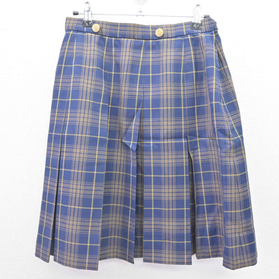 【中古】福岡県 福岡女子高等学校 女子制服 2点 (ニット・スカート) sf112118