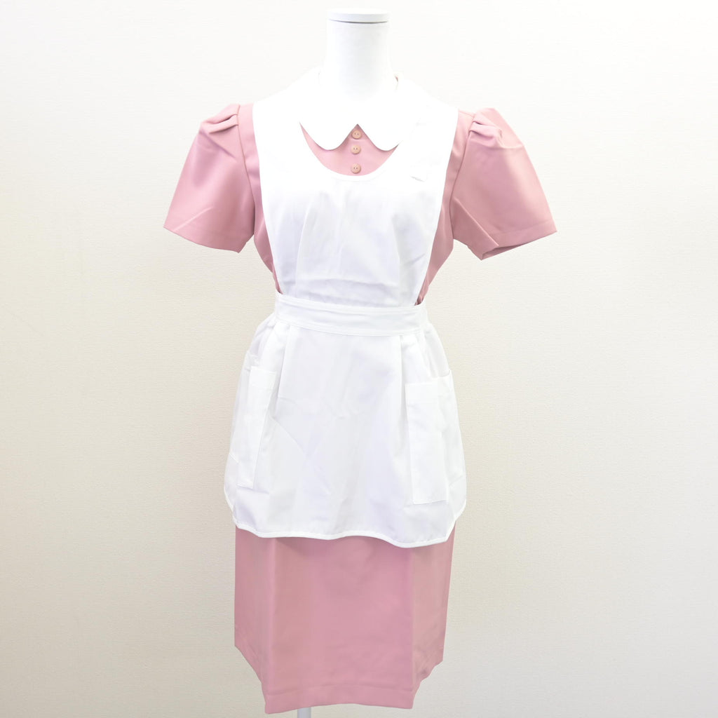 中古】 ロイヤルホスト/旧制服 女子制服 2点 (ワンピース・エプロン