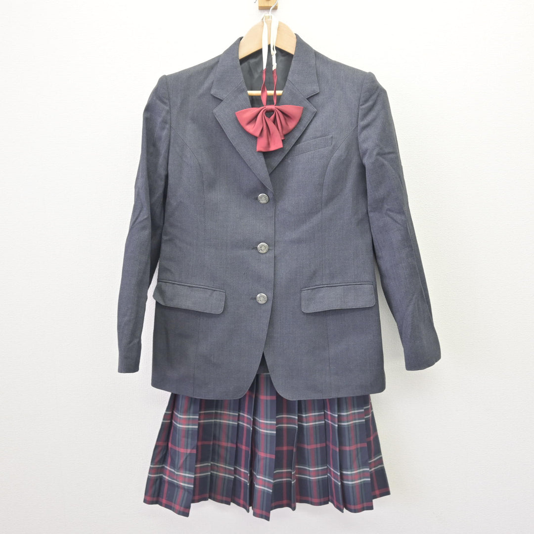 ブランド品専門の 中古】北海道 札幌大谷高等学校 (ブレザー 3点 女子制服 ウェア