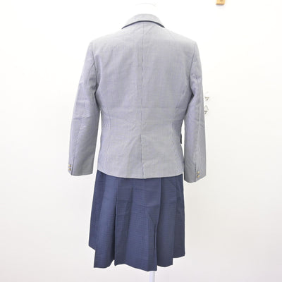 【中古】福岡県 博多学園 博多高等学校 女子制服 3点 (ブレザー・シャツ・スカート) sf112205