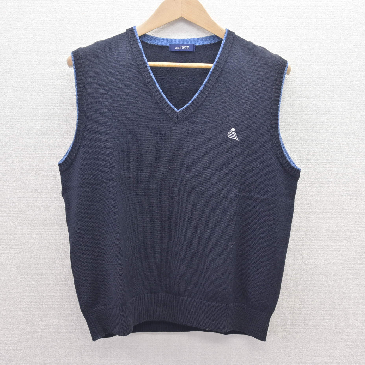 【中古】神奈川県 横浜創学館高等学校/旧制服 女子制服 2点 (ニットベスト・シャツ) sf112267