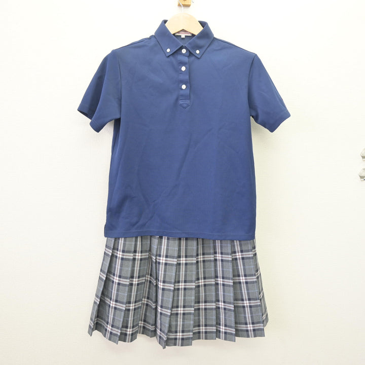 中古】埼玉県 昌平高等学校 女子制服 2点 (シャツ・スカート
