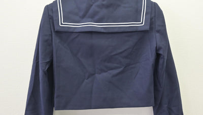 【中古】熊本県 出水南中学校 女子制服 3点 (セーラー服・ジャンパースカート) sf112423
