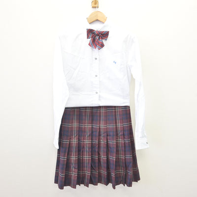 【中古】千葉県 日本体育大学柏高等学校 女子制服 4点 (ブレザー・シャツ・スカート) sf112441