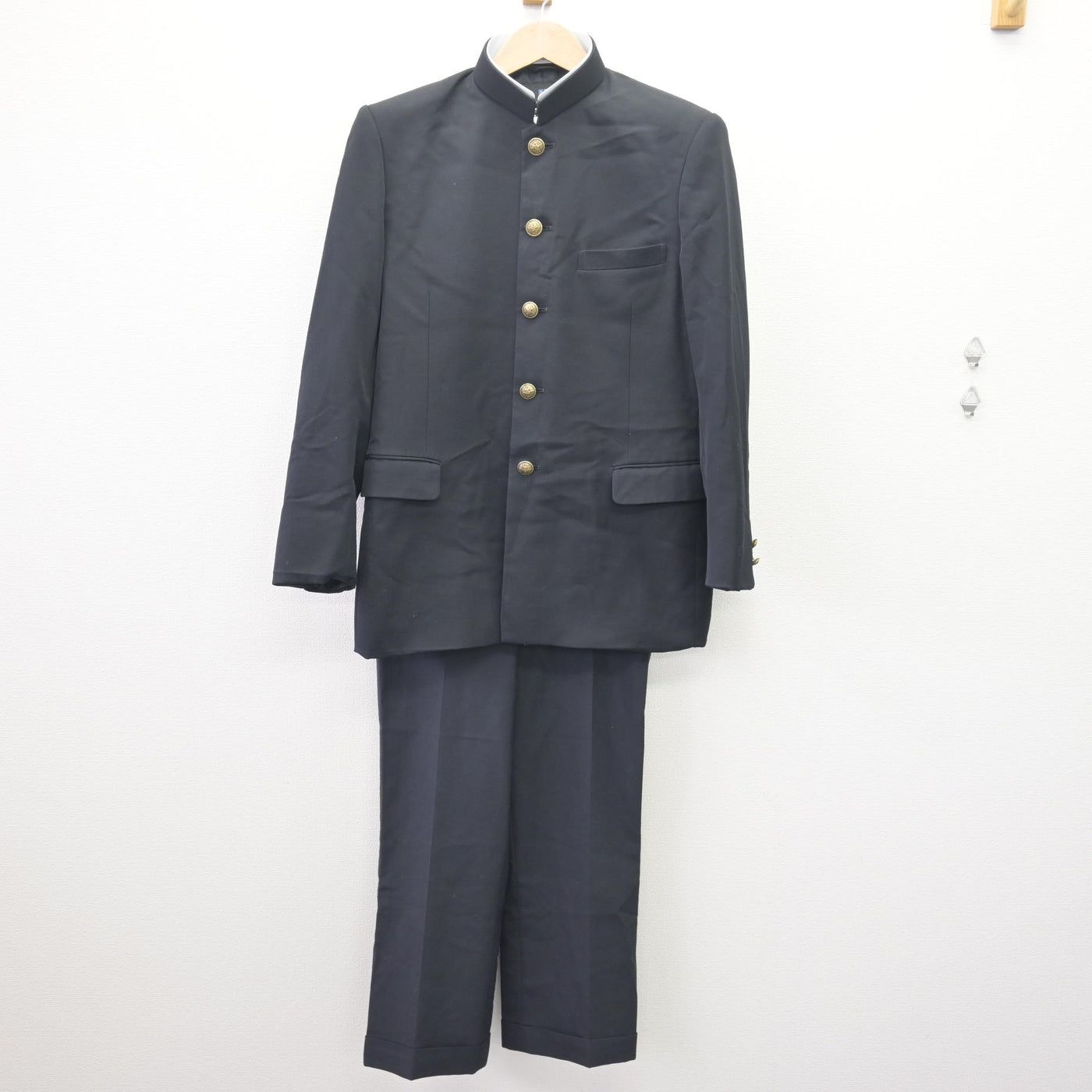 中古】千葉県 千葉東高校 男子制服 2点 (学ラン・ズボン) sf112478 