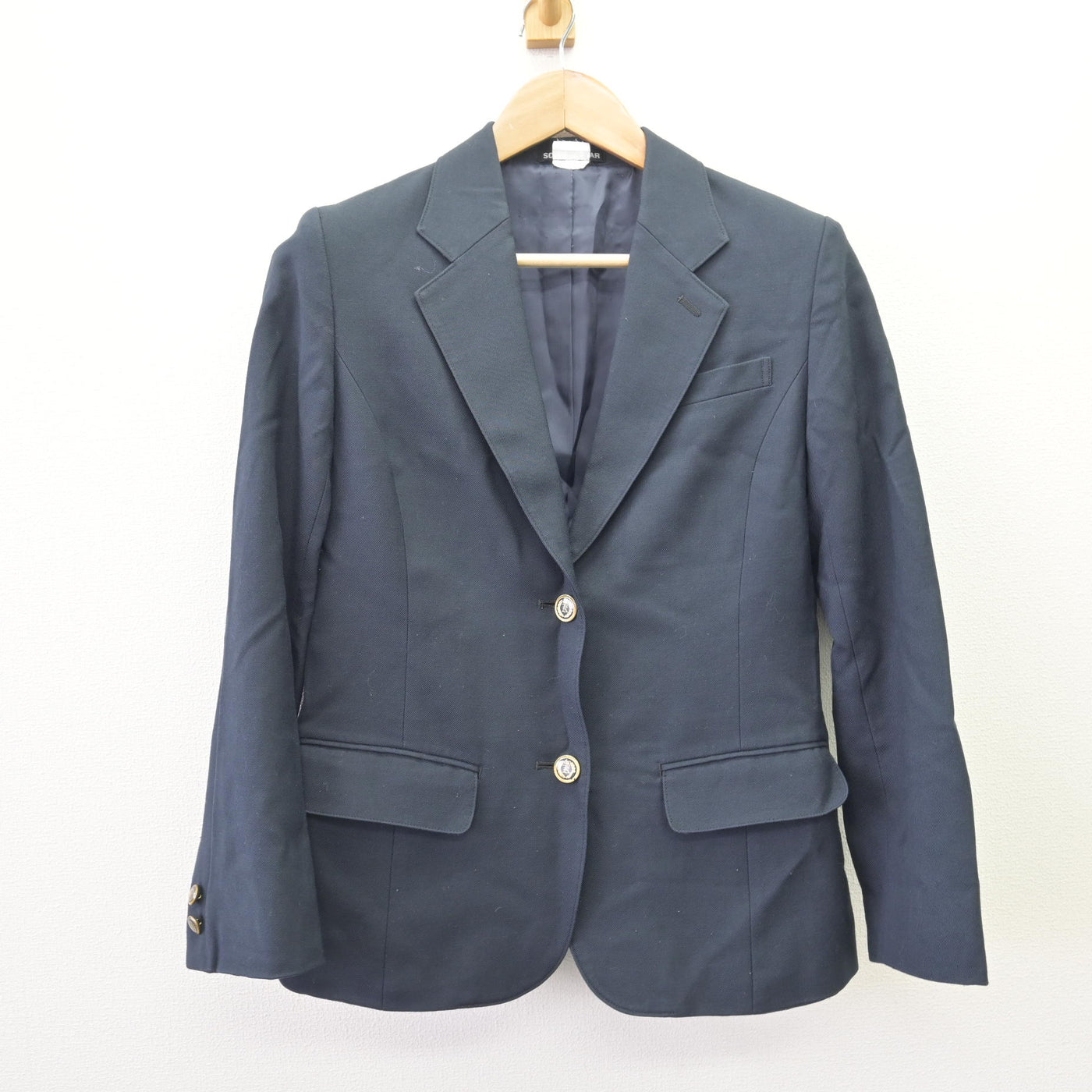 中古】東京都 片倉高等学校 女子制服 2点 (ブレザー・スカート