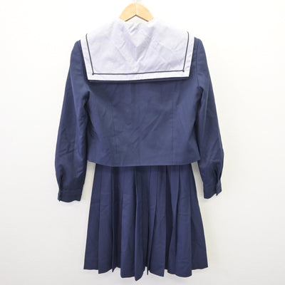 【中古】大阪府 登美丘中学校 女子制服 3点 (セーラー服・スカート) sf112566