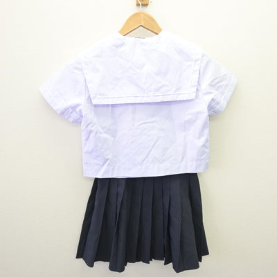 【中古】大阪府 登美丘中学校 女子制服 2点 (セーラー服・スカート) sf112567