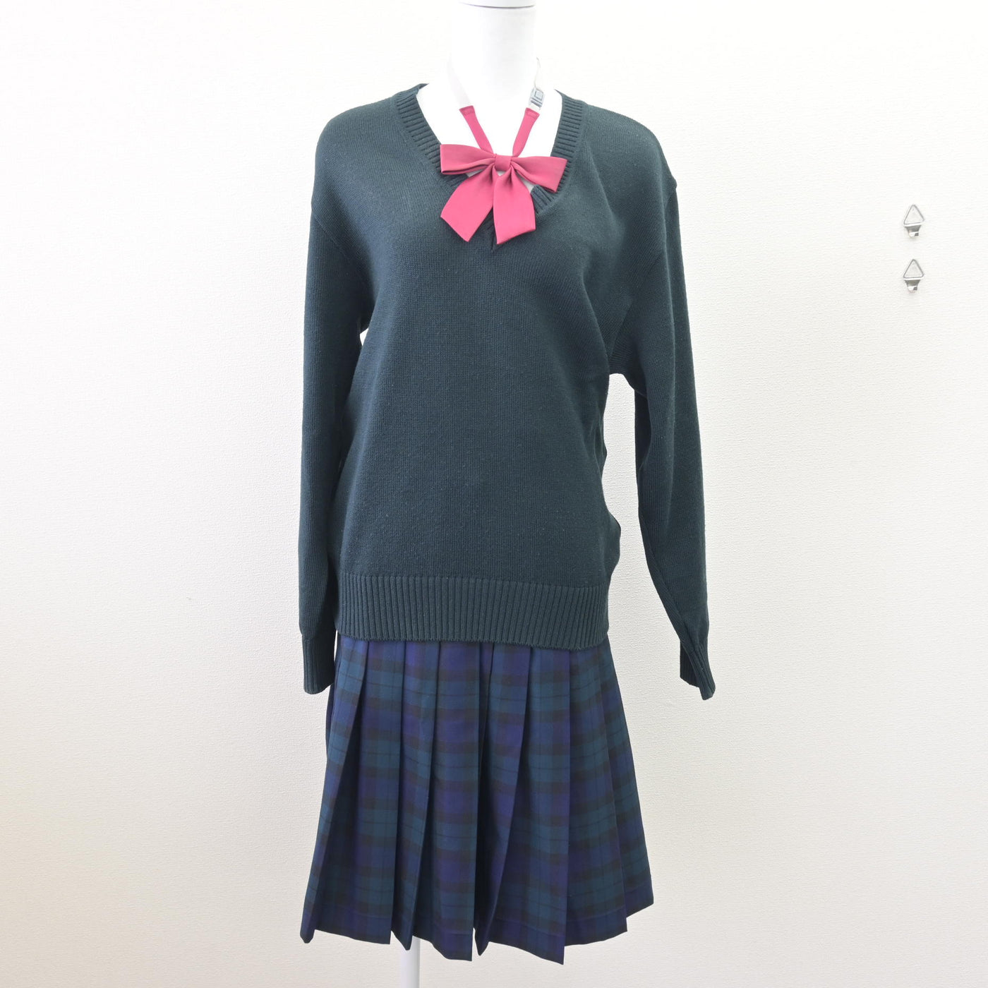 【中古】宮城県 仙台育英学園高等学校 女子制服 5点 (ブレザー・ニット・スカート) sf112579