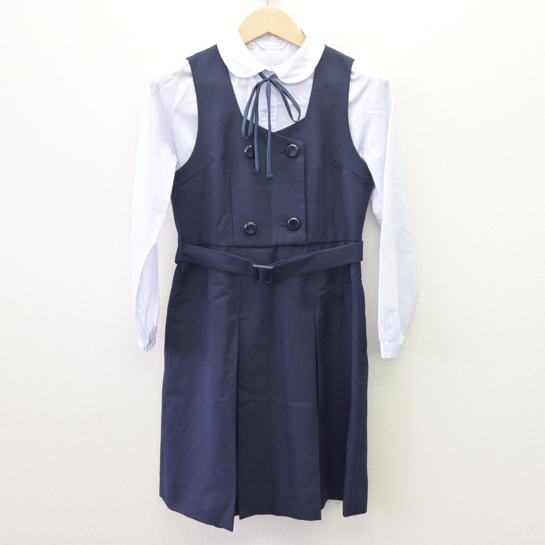 中古】神奈川県 法政大学国際高等学校 女子制服 4点 (ブレザー