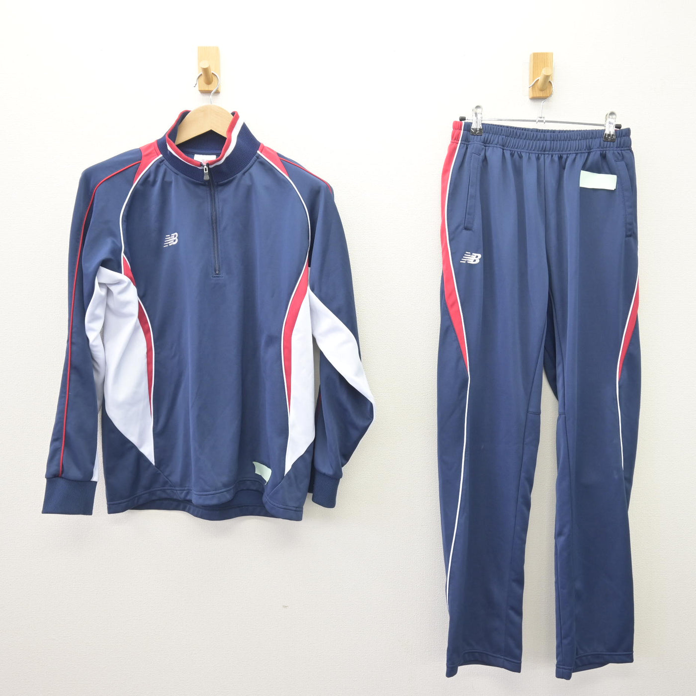 【中古】東京都 開智日本橋学園中学・高等学校 女子制服 2点 (ジャージ 上・ジャージ 下) sf112608