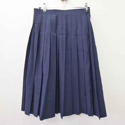 【中古】千葉県 稲毛中学校 女子制服 2点 (セーラー服・スカート) sf112612