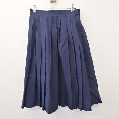 【中古】千葉県 稲毛中学校 女子制服 3点 (セーラー服・スカート) sf112613