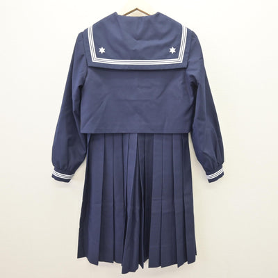 【中古】福岡県 修猷館高等学校 女子制服 2点 (セーラー服・ジャンパースカート) sf112615