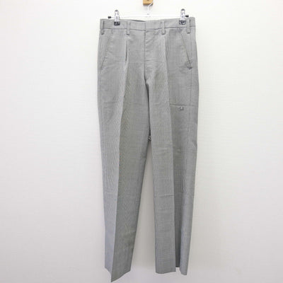 【中古】栃木県 宇都宮清陵高等学校 男子制服 2点 (ブレザー・ズボン) sf112623