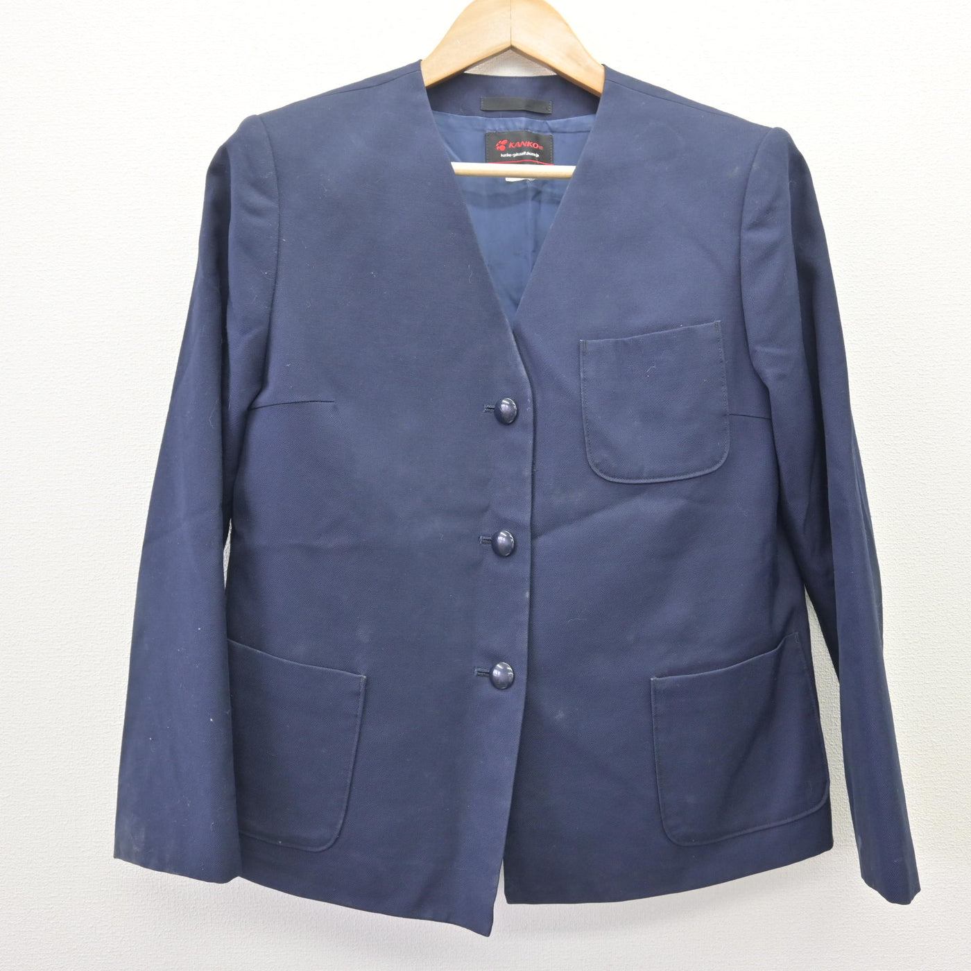 【中古】茨城県 牛久第一中学校 女子制服 2点 (ブレザー・ベスト) sf112629