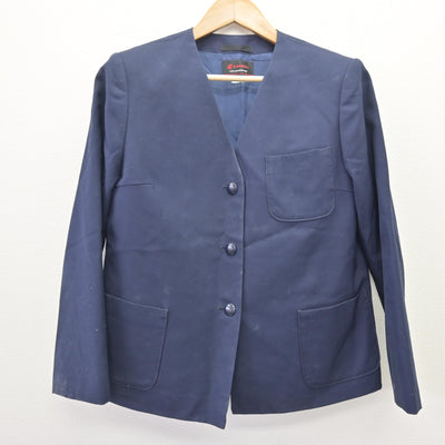 【中古】茨城県 牛久第一中学校 女子制服 2点 (ブレザー・ベスト) sf112629