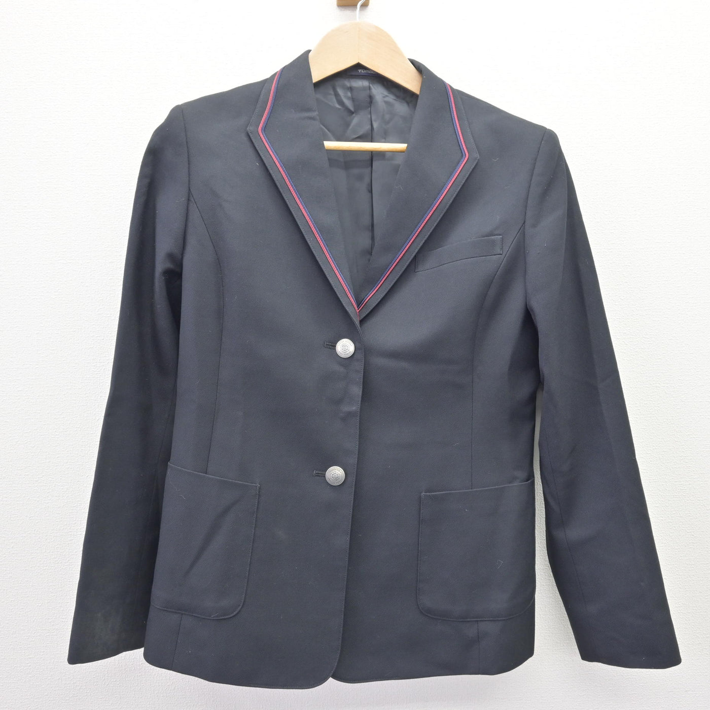 【中古】茨城県 取手第二高等学校 女子制服 3点 (ブレザー・スカート) sf112632