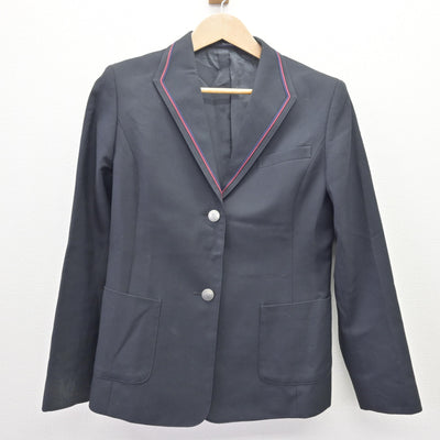 【中古】茨城県 取手第二高等学校 女子制服 3点 (ブレザー・スカート) sf112632