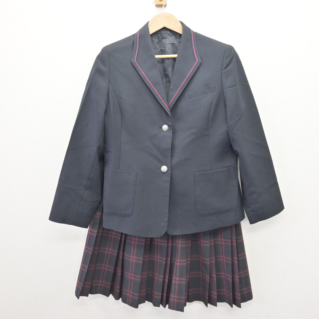 中古】茨城県 取手第二高等学校 女子制服 3点 (ブレザー