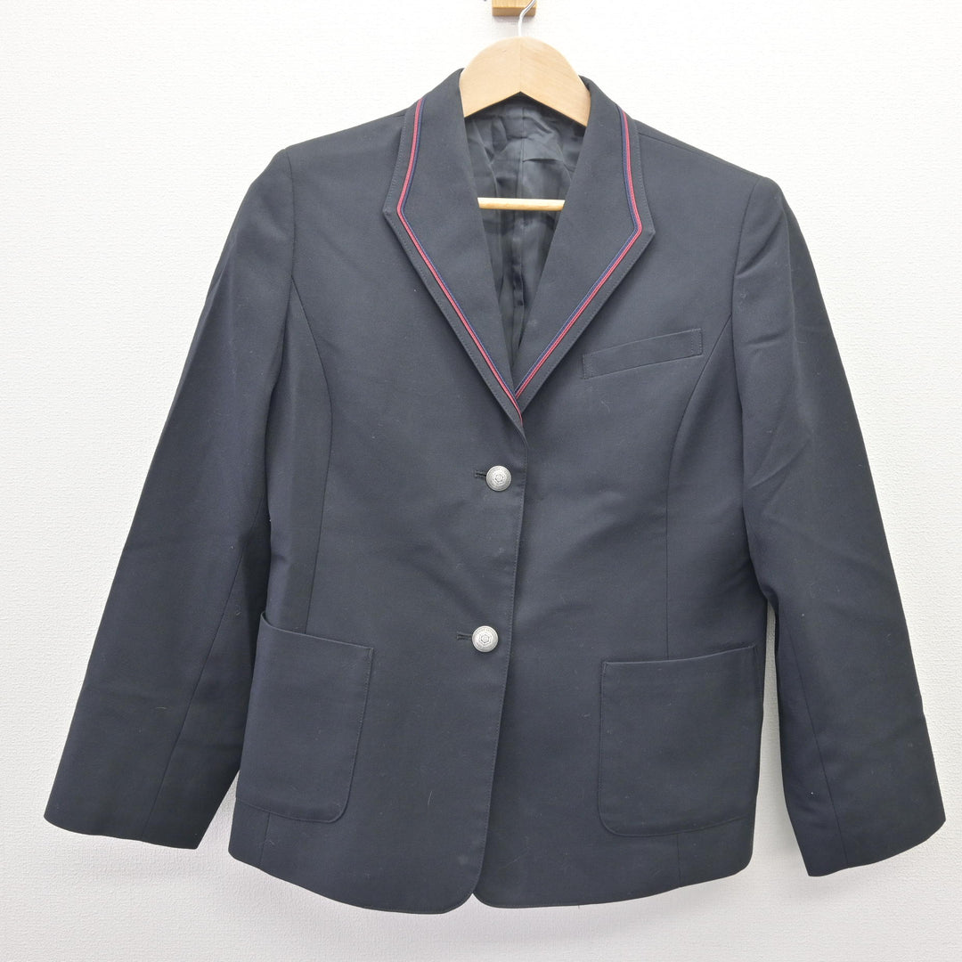中古】茨城県 取手第二高等学校 女子制服 3点 (ブレザー