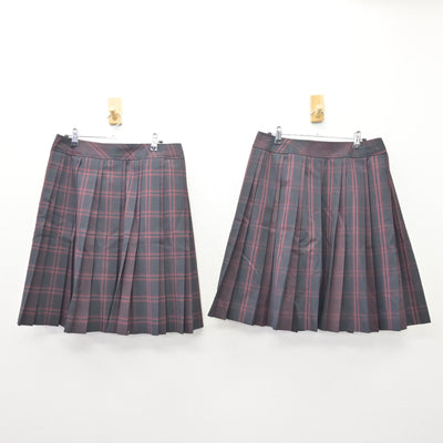 【中古】茨城県 取手第二高等学校 女子制服 3点 (ブレザー・スカート) sf112633