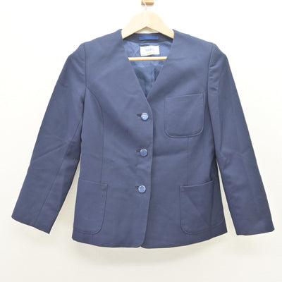 【中古】茨城県 牛久第一中学校 女子制服 3点 (ブレザー・スカート) sf112636
