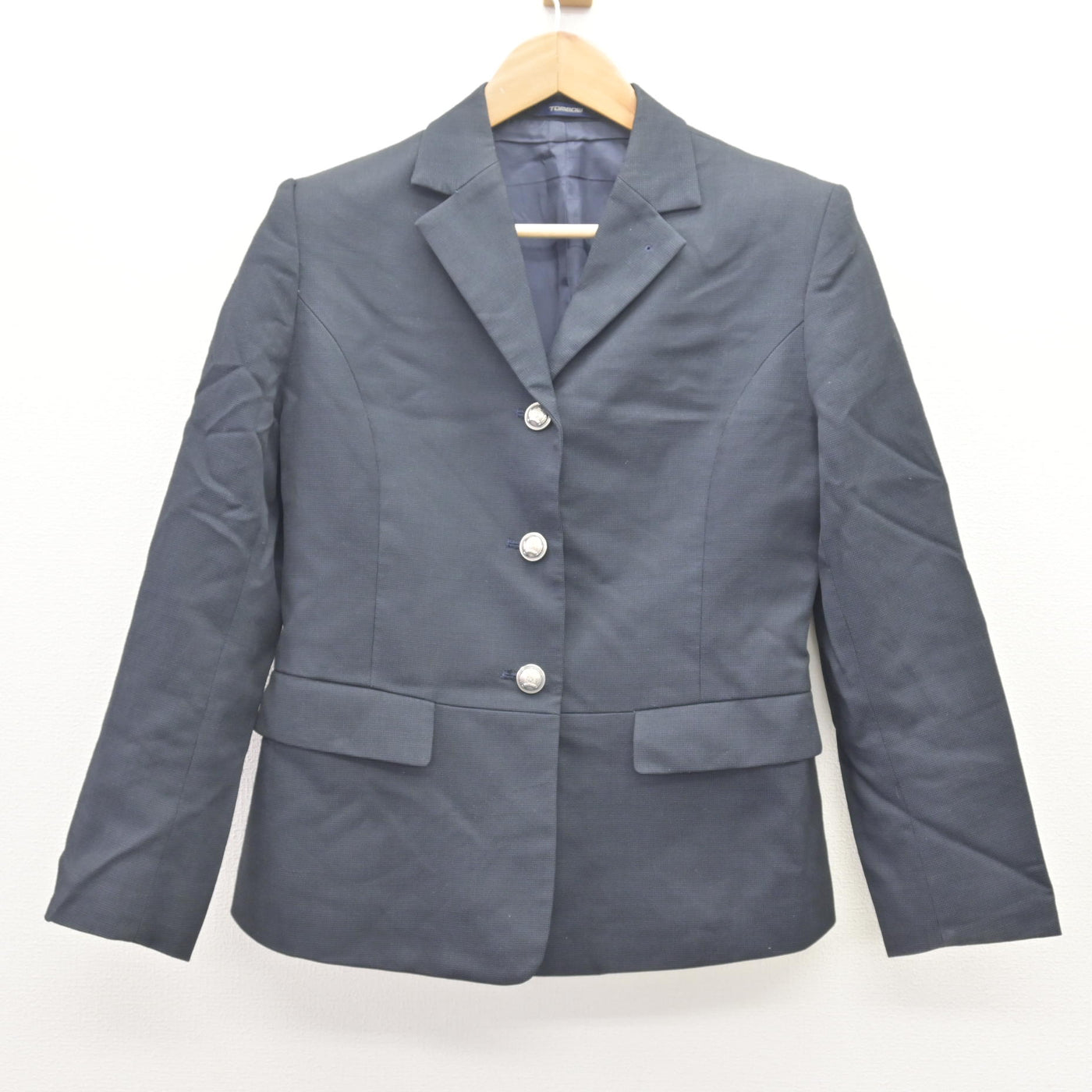 【中古】宮城県 築館高等学校 女子制服 4点 (ブレザー・シャツ・スカート) sf112637