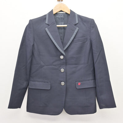 【中古】山口県 下関短期大学付属高等学校 女子制服 4点 (ブレザー・シャツ・スカート) sf112644