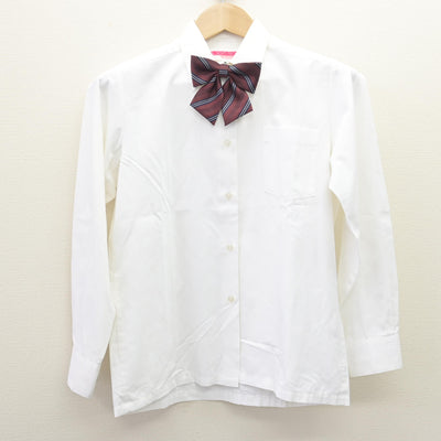 【中古】山口県 下関短期大学付属高等学校 女子制服 4点 (ブレザー・シャツ・スカート) sf112644