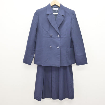 【中古】神奈川県 七里ガ浜高等学校 女子制服 2点 (ブレザー・スカート) sf112655