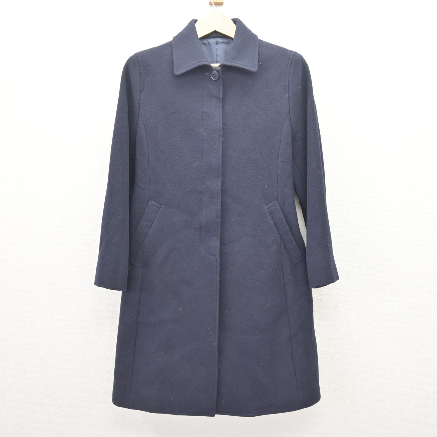 【中古】広島県 比治山女子高等学校 女子制服 1点 (コート) sf112661