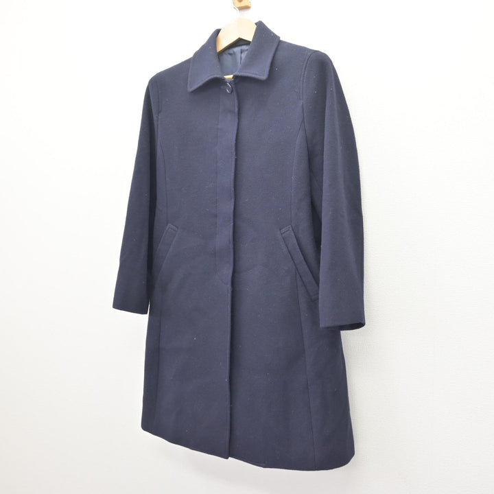 比治山女子中学高等学校 冬服指定コート(ピーコート) 中古】広島県 比治山女子高等学校 女子制服 1点 (コート