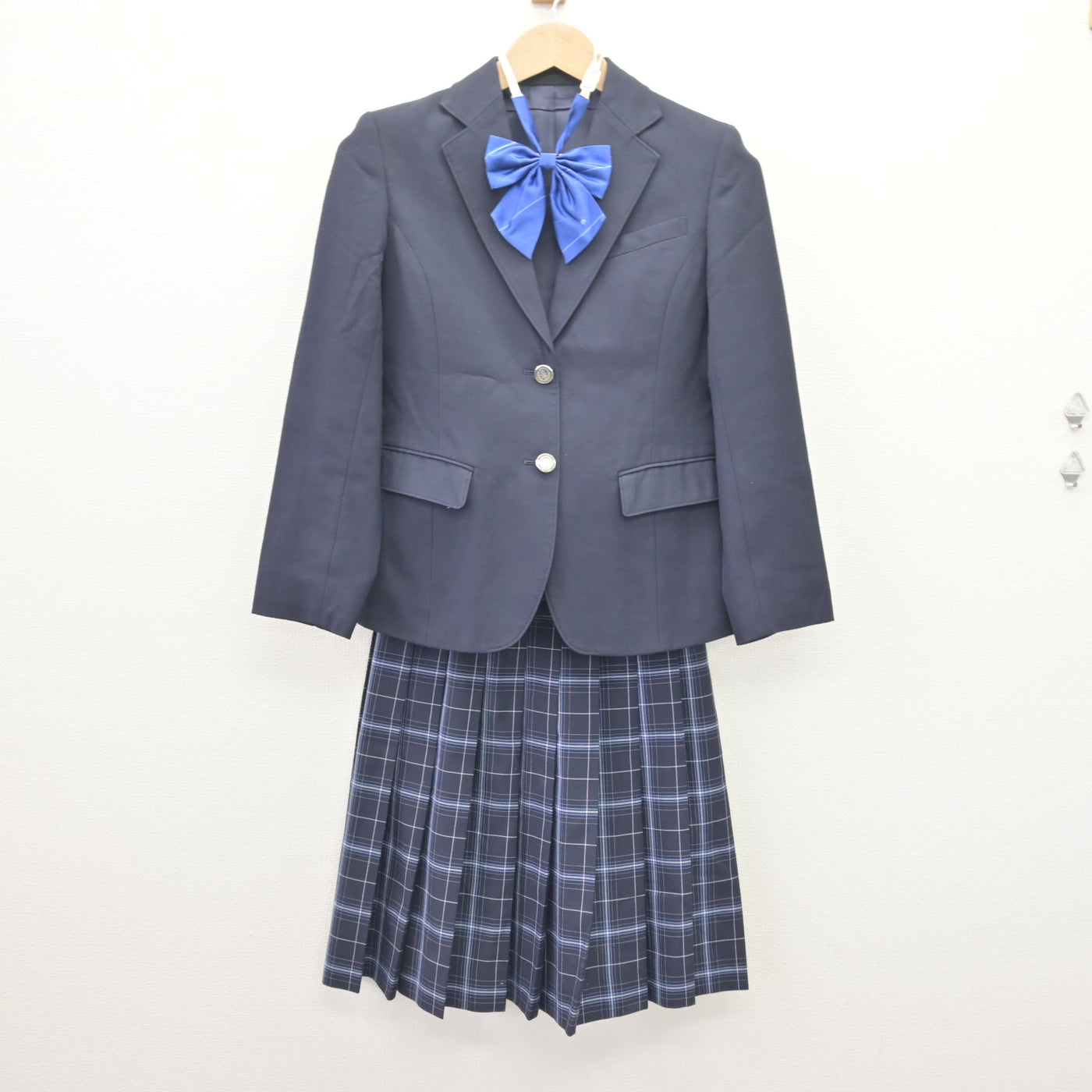 【中古】東京都 都立第一商業高等学校 女子制服 3点 (ブレザー・スカート) sf112664