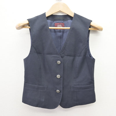 【中古】東京都 都立第一商業高等学校 女子制服 2点 (ベスト・スカート) sf112665