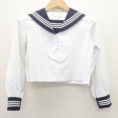 【中古】広島県 比治山女子高等学校 女子制服 4点 (セーラー服・セーラー服・スカート) sf112667