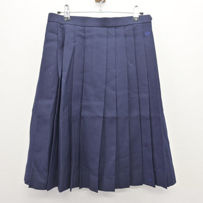 【中古】埼玉県 川越西高等学校 女子制服 3点 (セーラー服・スカート) sf112676