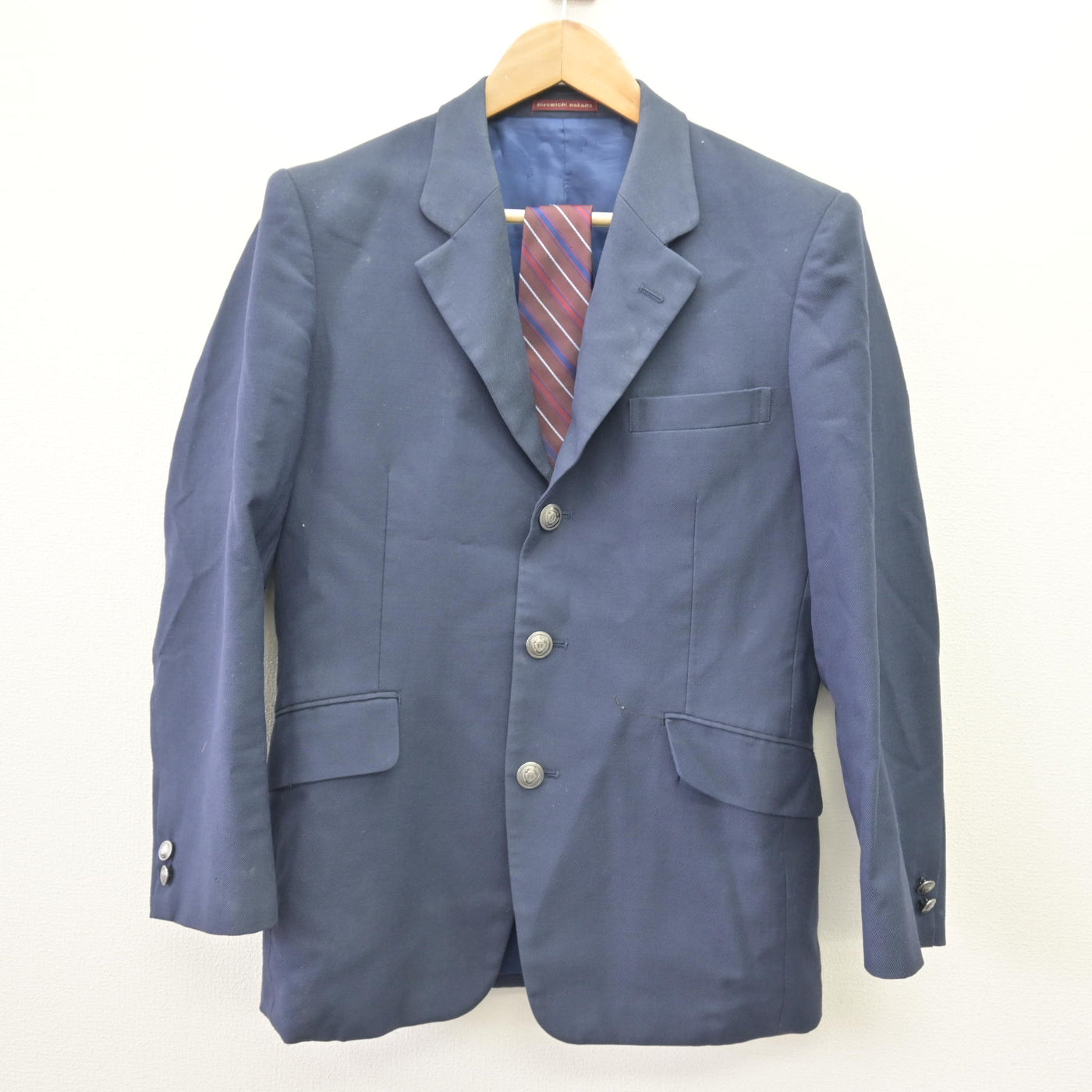 中古】新潟県 加茂暁星高等学校 男子制服 2点 (ブレザー) sf112703 中古】新潟県 加茂暁星高等学校 男子制服 2点 (ブレザー) sf112703