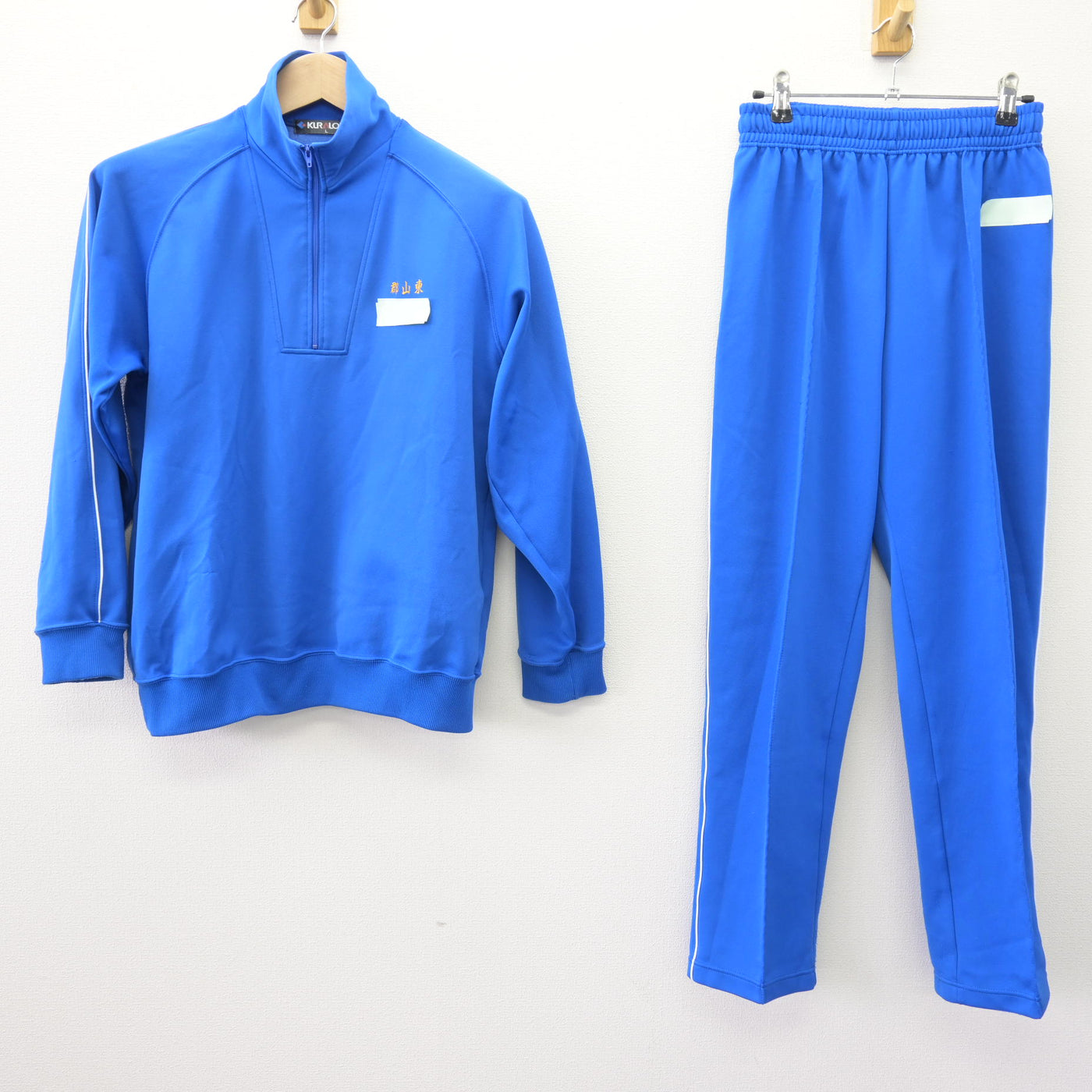 【中古】福島県 郡山東高等学校/旧モデル 女子制服 2点 (ジャージ 上・ジャージ 下) sf112717