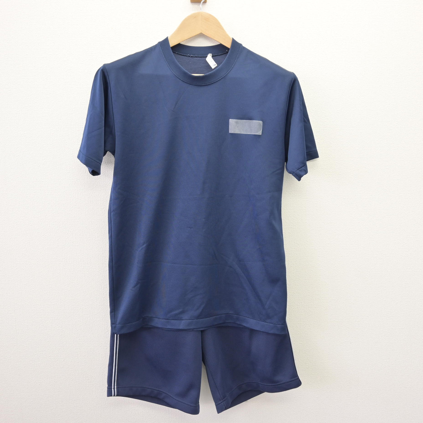 【中古】福島県 矢吹中学校 女子制服 2点 (体操服 上・体操服 下) sf112722