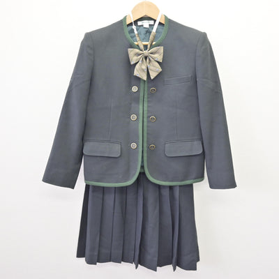 【中古】静岡県 興誠高等学校 女子制服 4点 (ブレザー・スカート・スカート) sf112795