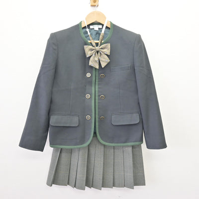 【中古】静岡県 興誠高等学校 女子制服 4点 (ブレザー・スカート・スカート) sf112795