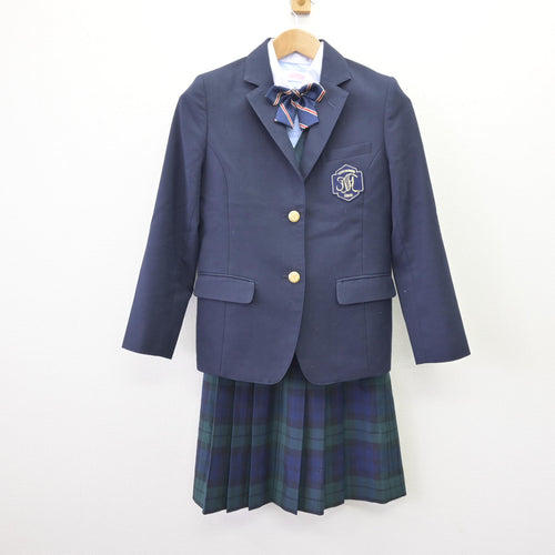 中古】福島県 郡山商業高等学校 女子制服 4点 (セーラー服