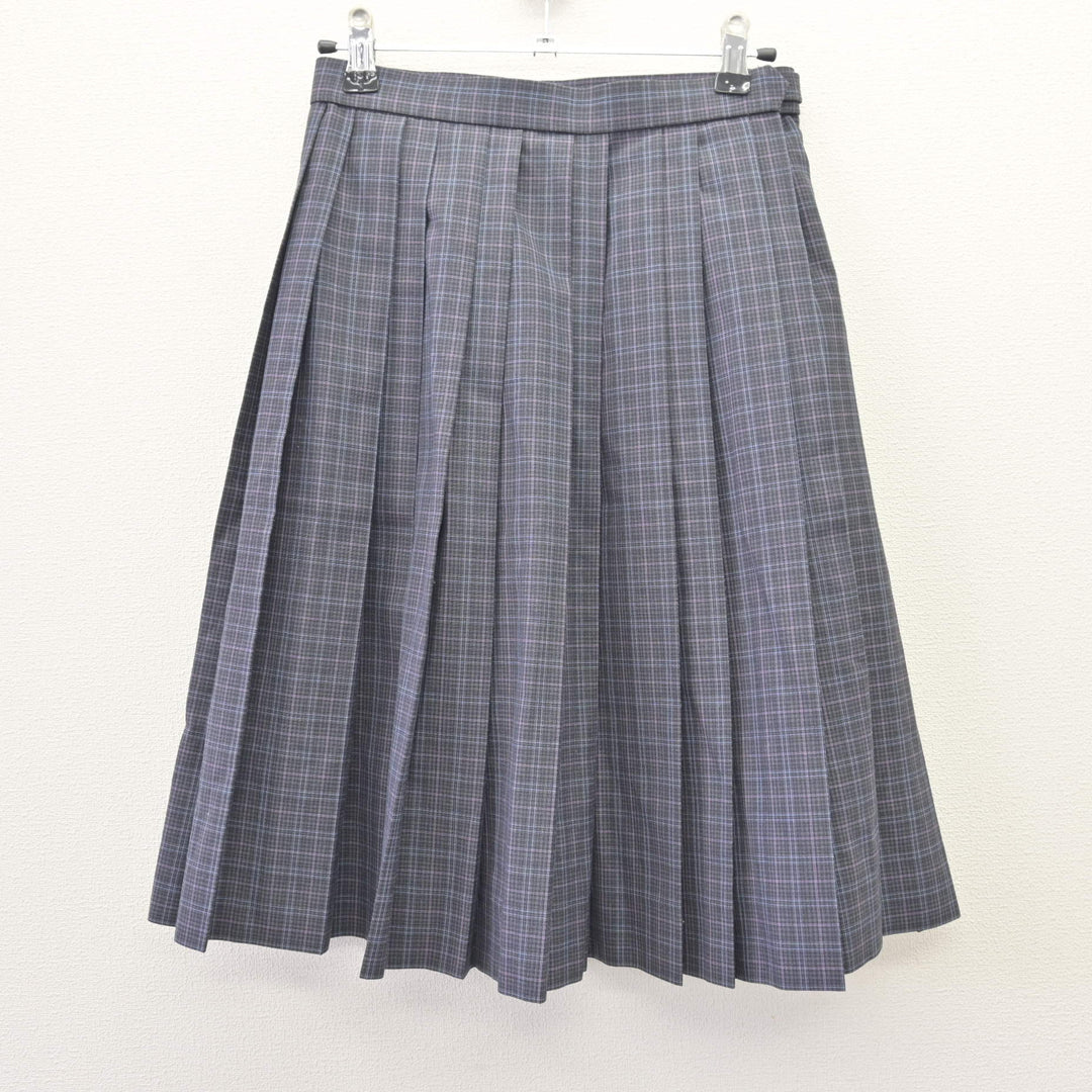 中古】秋田県 新屋高等学校 女子制服 3点 (セーラー服・スカート