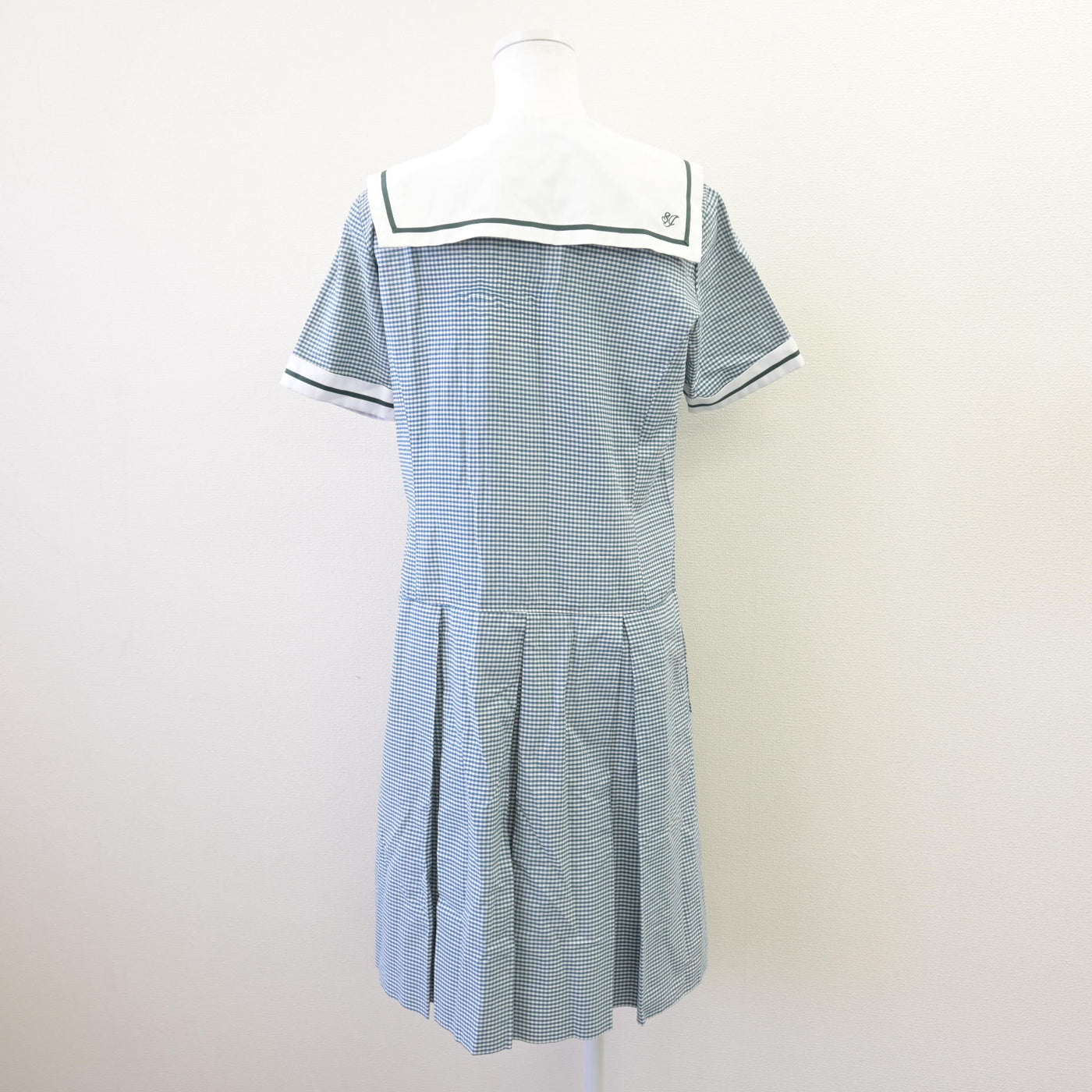 【中古】三重県 セントヨゼフ女子学園高等学校・中学校 女子制服 2点 (ワンピース) sf112940