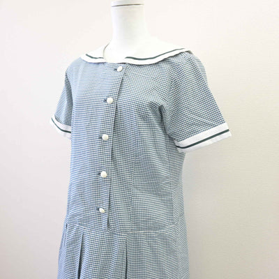 【中古】三重県 セントヨゼフ女子学園高等学校・中学校 女子制服 2点 (ワンピース) sf112940