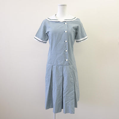 【中古】三重県 セントヨゼフ女子学園高等学校・中学校 女子制服 2点 (ワンピース) sf112941