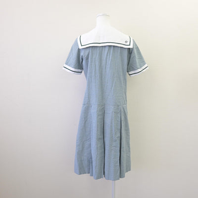 【中古】三重県 セントヨゼフ女子学園高等学校・中学校 女子制服 2点 (ワンピース) sf112941
